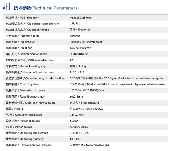 小家電插片機 電源控制板插片機R3參數